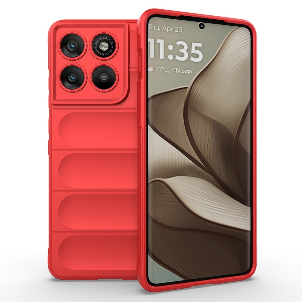 Rugg tartós zselés tok a Motorola Edge 70 5G készülékhez - piros