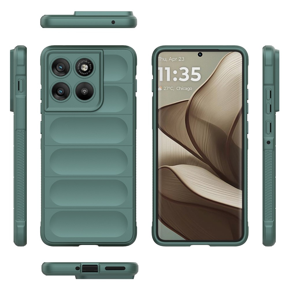 Rugg tartós zselés tok a Motorola Edge 70 5G készülékhez - zöld