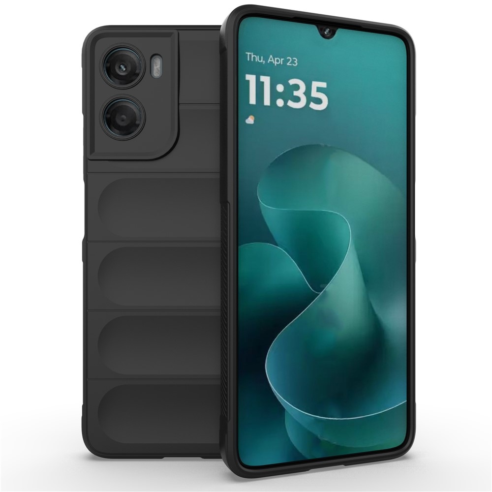 Rugg tartós zselés tok Motorola Moto G06-hoz - fekete