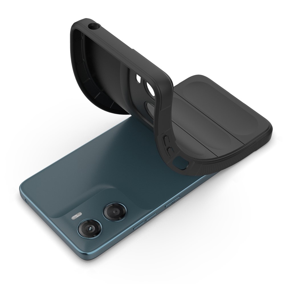 Rugg tartós zselés tok Motorola Moto G06-hoz - fekete