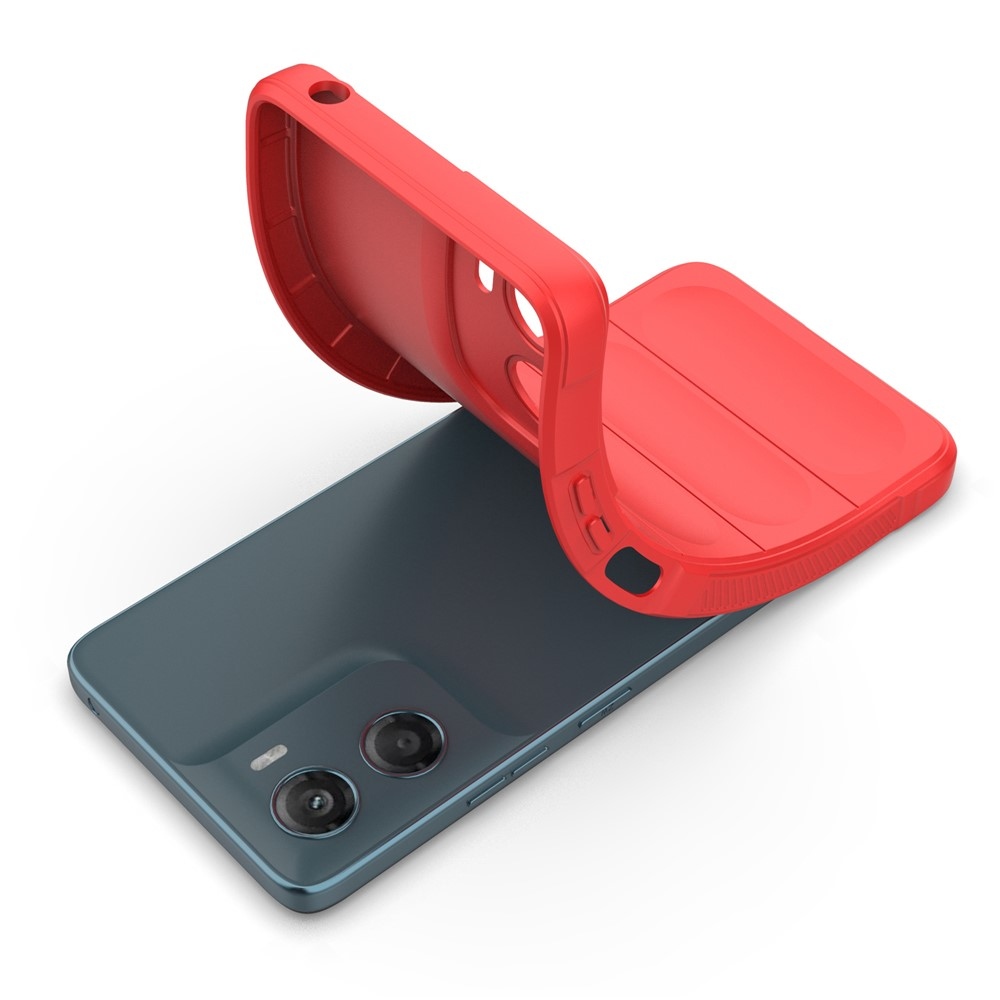 Rugg tartós zselés tok Motorola Moto G06-hoz - piros