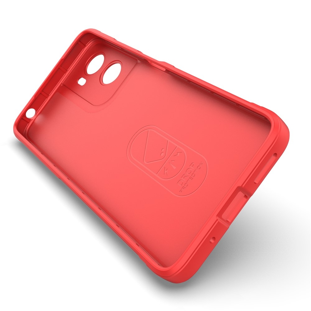 Rugg tartós zselés tok Motorola Moto G06-hoz - piros