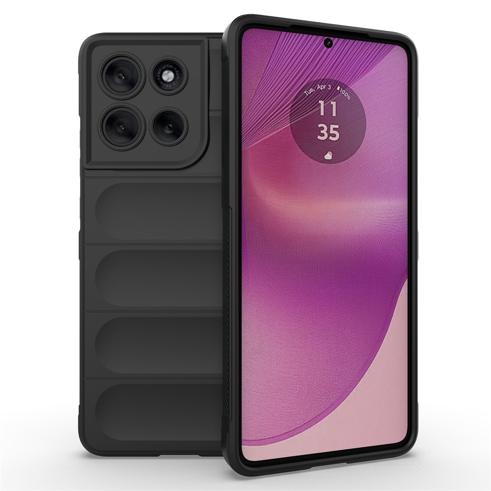Rugg strapabíró gél tok a Motorola Moto G86 5G-hez – fekete