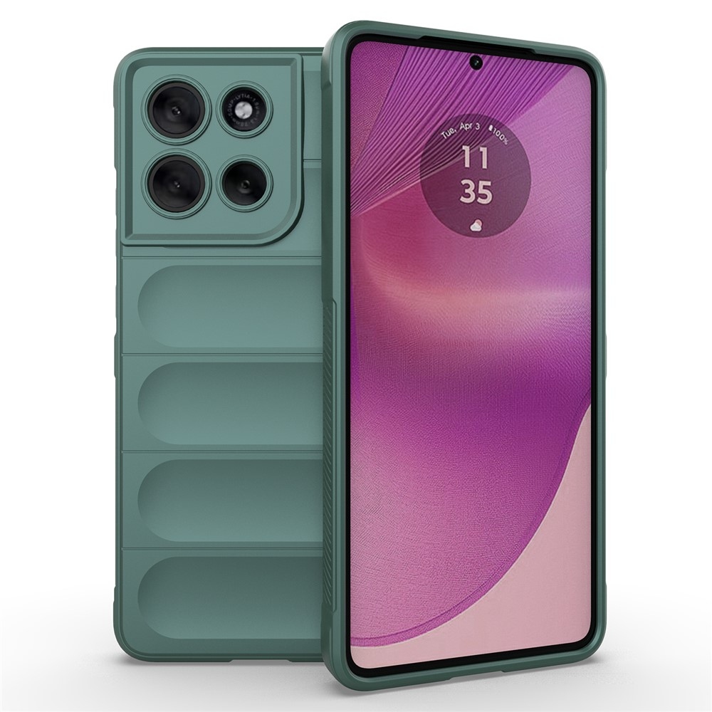 Rugg strapabíró gél tok a Motorola Moto G86 5G-hez – zöld