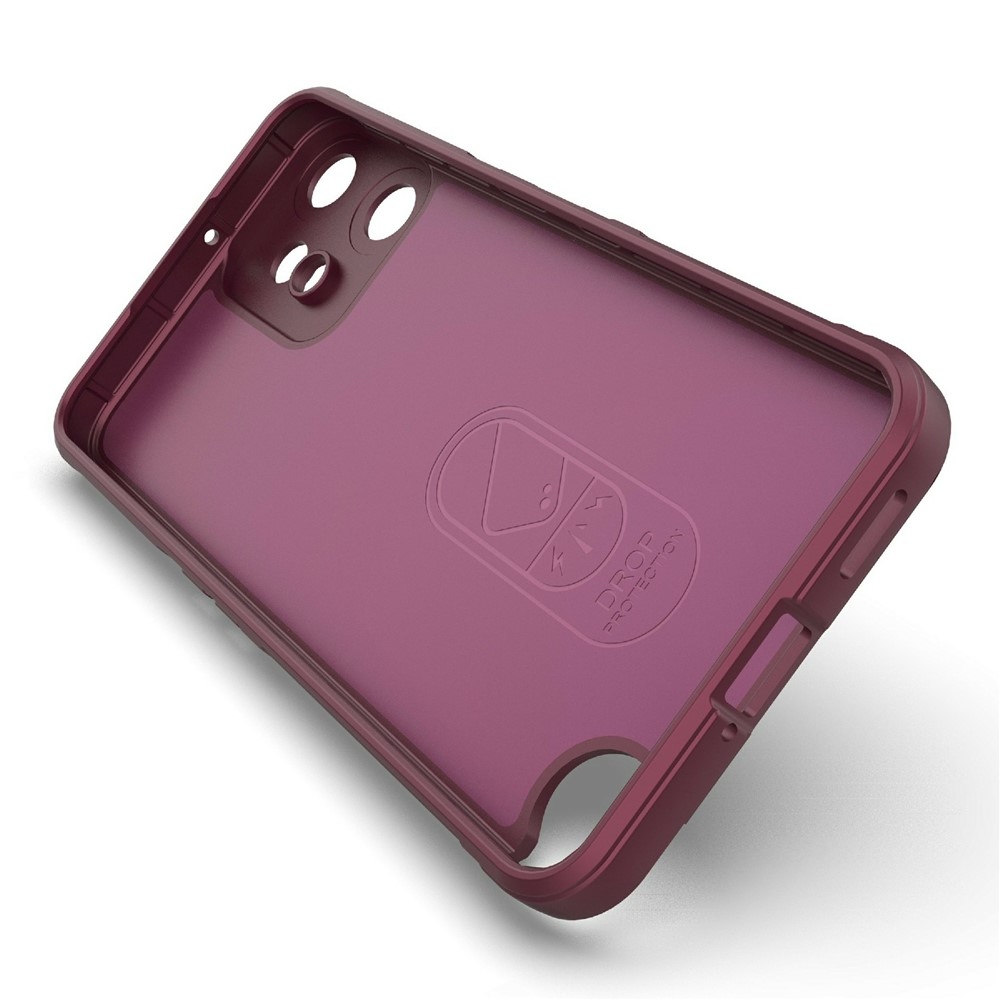 Rugg tartós zselés tok a Nothing CMF Phone 2 Pro készülékhez - bordó színű