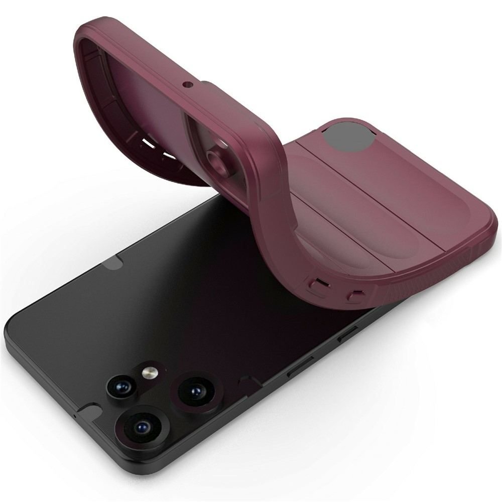 Rugg tartós zselés tok a Nothing CMF Phone 2 Pro készülékhez - bordó színű