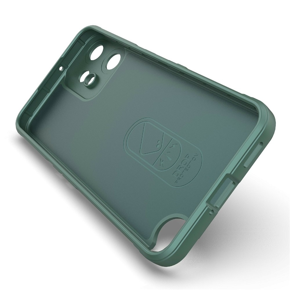 Rugg tartós zselés tok a Nothing CMF Phone 2 Pro készülékhez - zöld színű