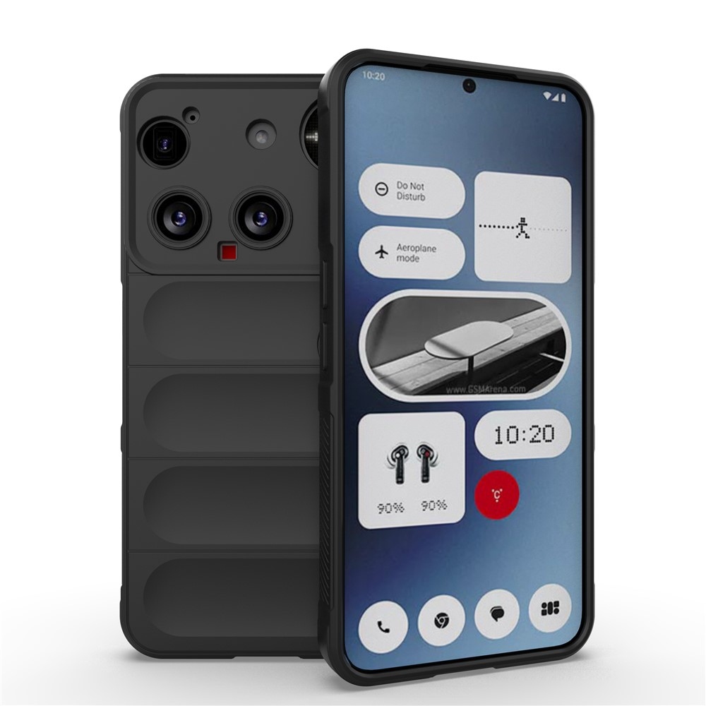 Rugg tartós zselés tok Nothing Phone (3) 5G készülékhez - fekete