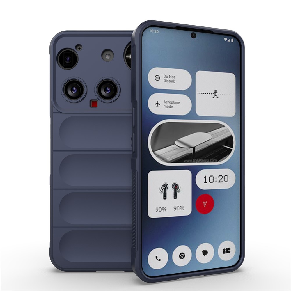 Rugg tartós zselés tok Nothing Phone (3) 5G készülékhez - sötétkék