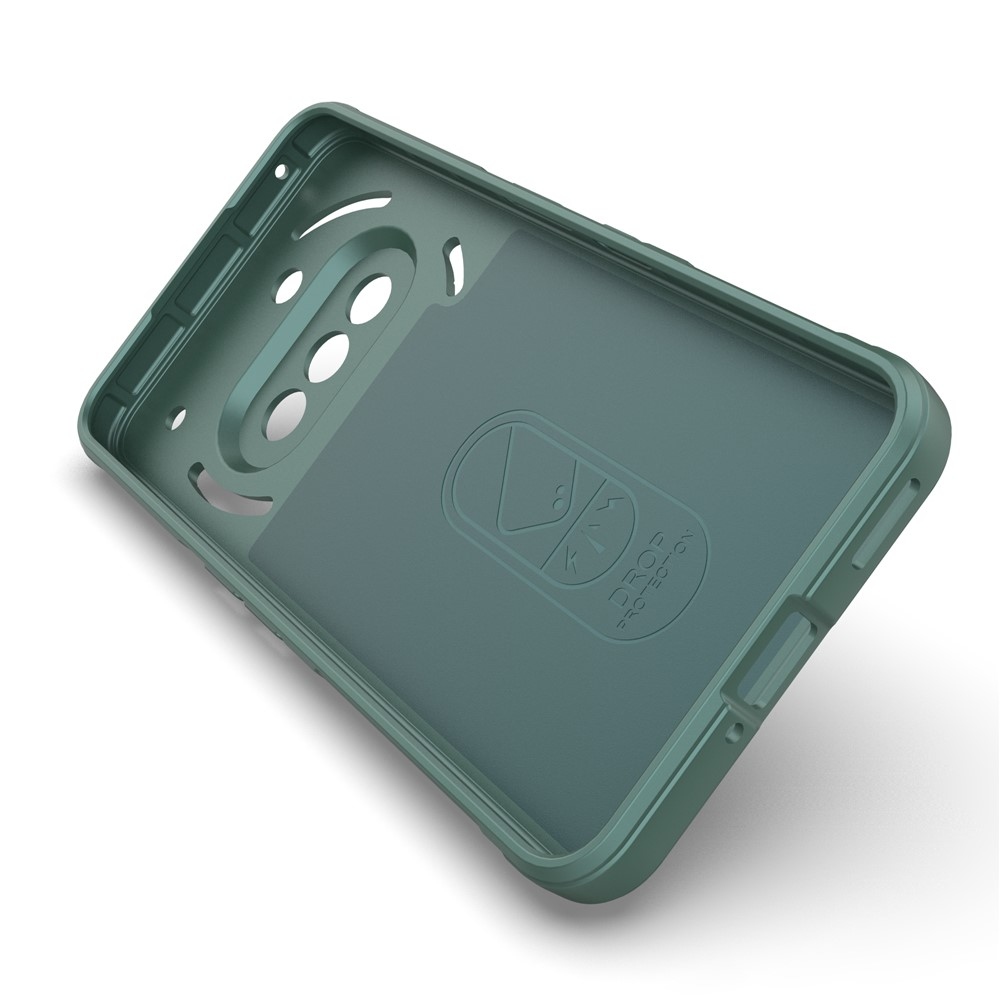 Rugg tartós zselés tok Nothing Phone (3a) készülékhez - zöld