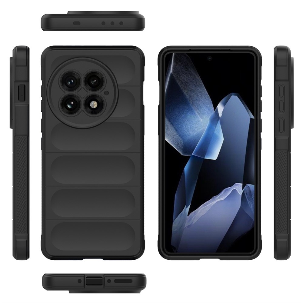 Rugg tartós zselés tok OnePlus 13-hoz - fekete