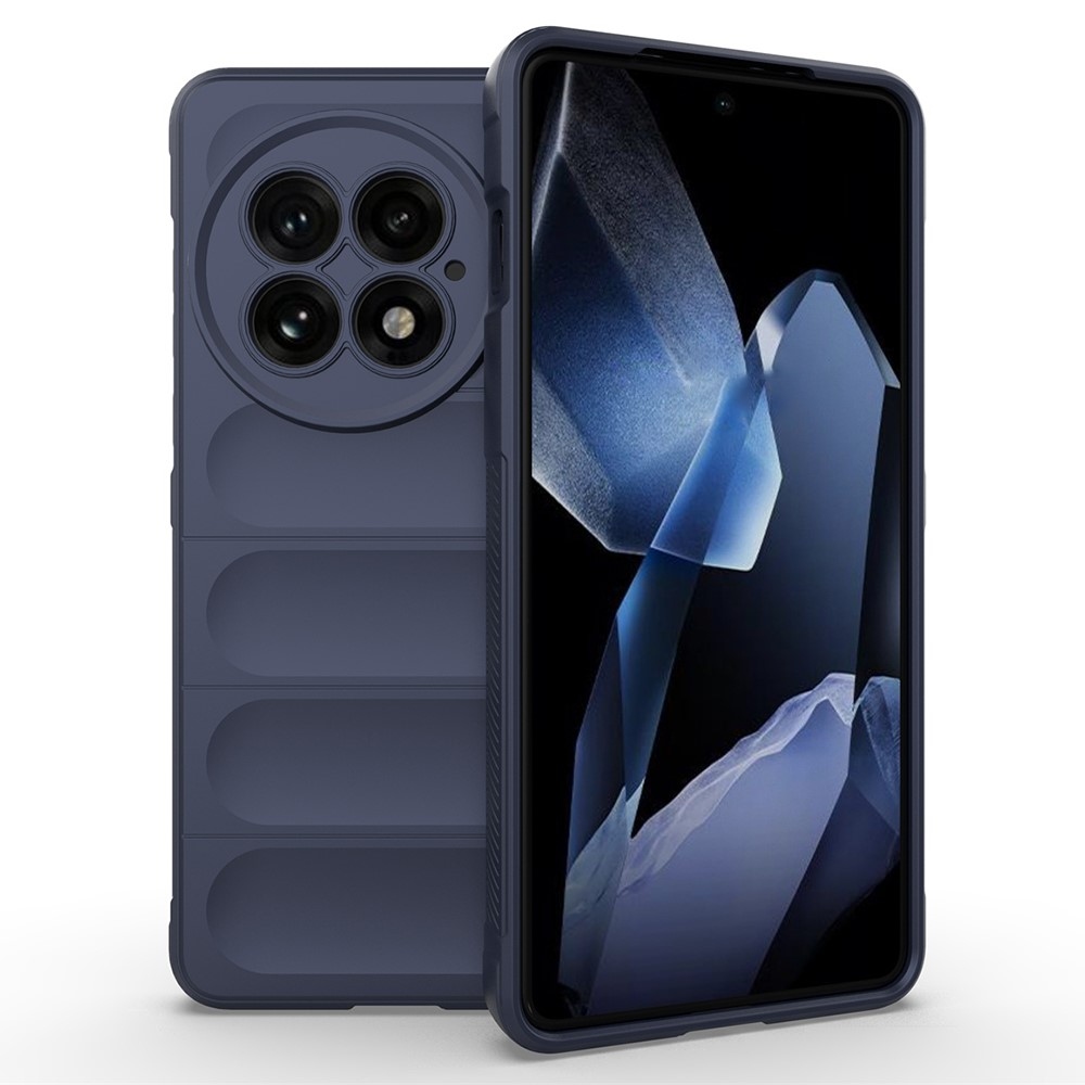 Rugg tartós zselés tok OnePlus 13-hoz - sötétkék