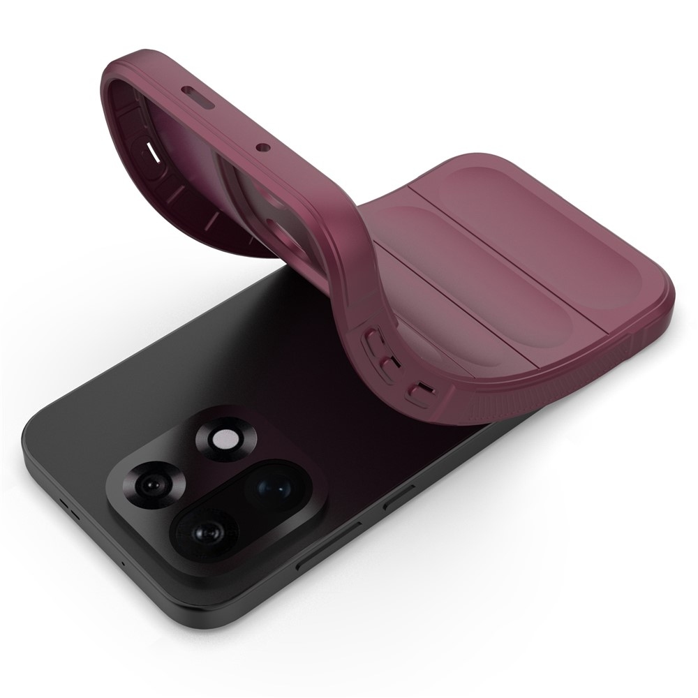 Rugg tartós zselés tok OnePlus 15 5G - bordó színben