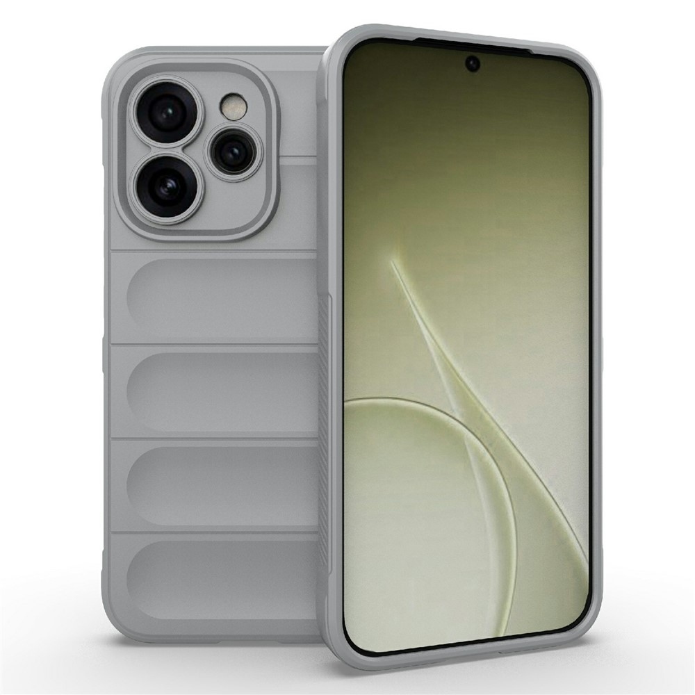 Rugg tartós zselés tok Oppo Reno 15 Pro 5G - világosszürke