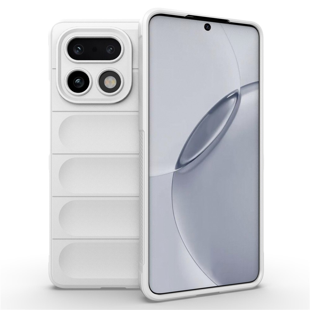 Rugg tartós zselés tok a Realme 16 Pro+ 5G készülékhez - fehér