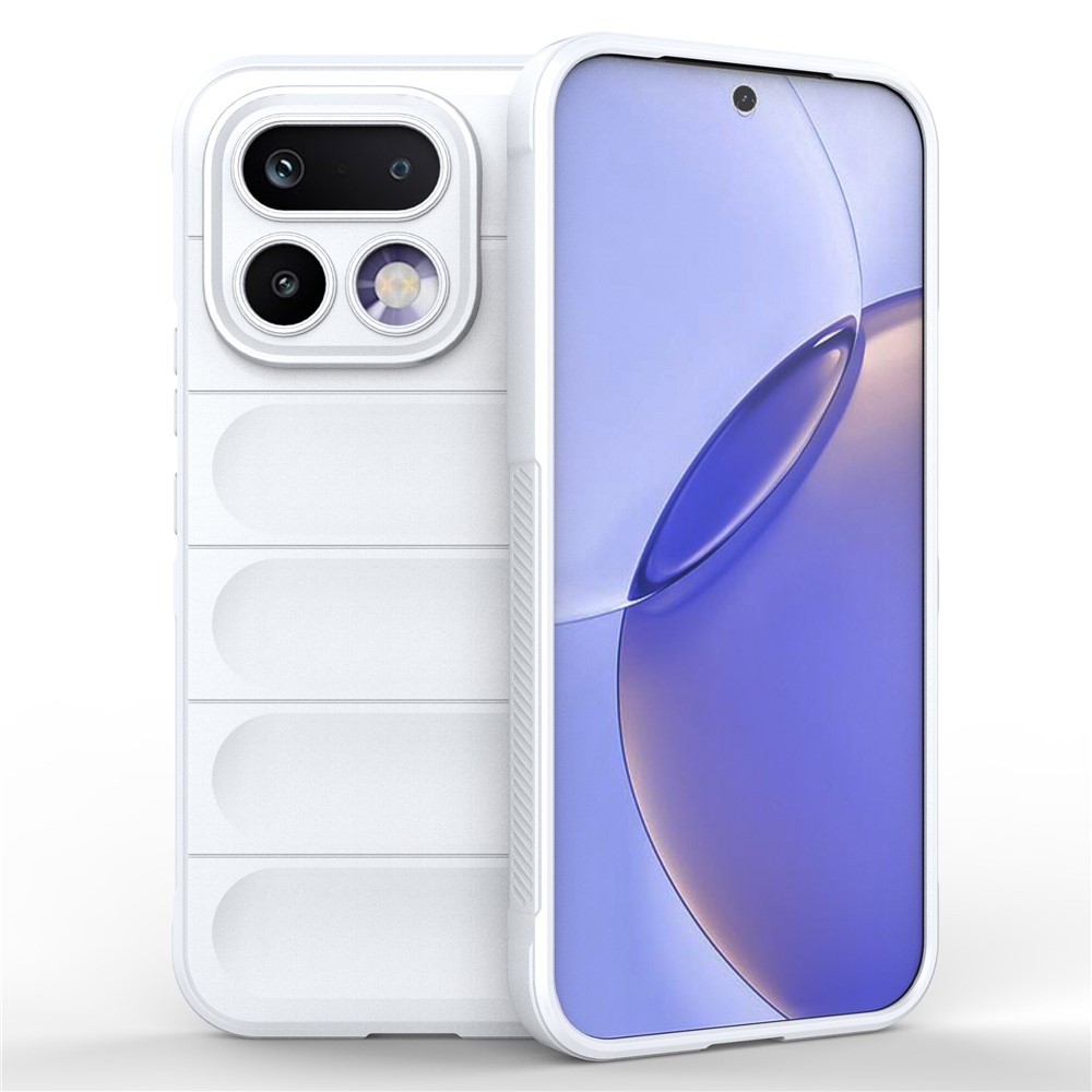 Rugg tartós zselés tok a Realme 16 Pro 5G készülékhez - fehér