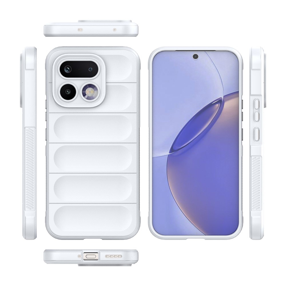 Rugg tartós zselés tok a Realme 16 Pro 5G készülékhez - fehér