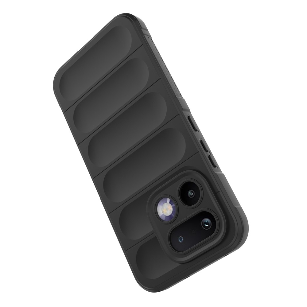 Rugg tartós zselés tok a Realme 16 Pro 5G készülékhez - fekete