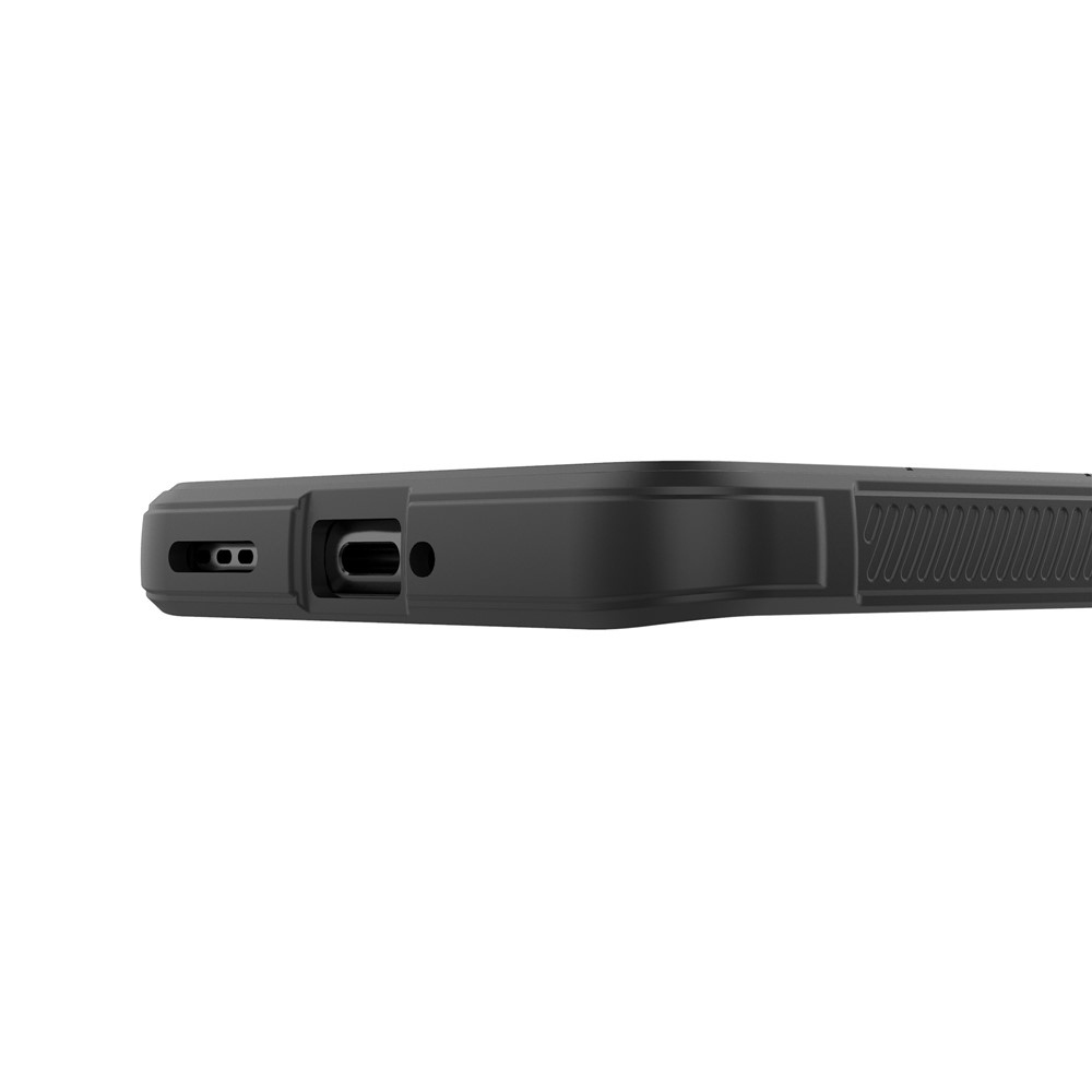 Rugg tartós zselés tok a Realme 16 Pro+ 5G készülékhez - fekete