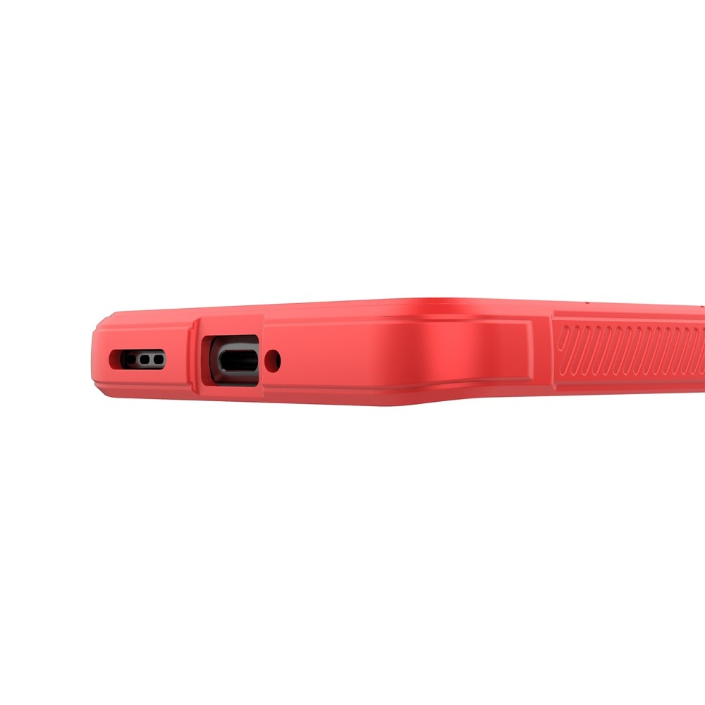 Rugg tartós zselés tok a Realme 16 Pro+ 5G készülékhez - piros
