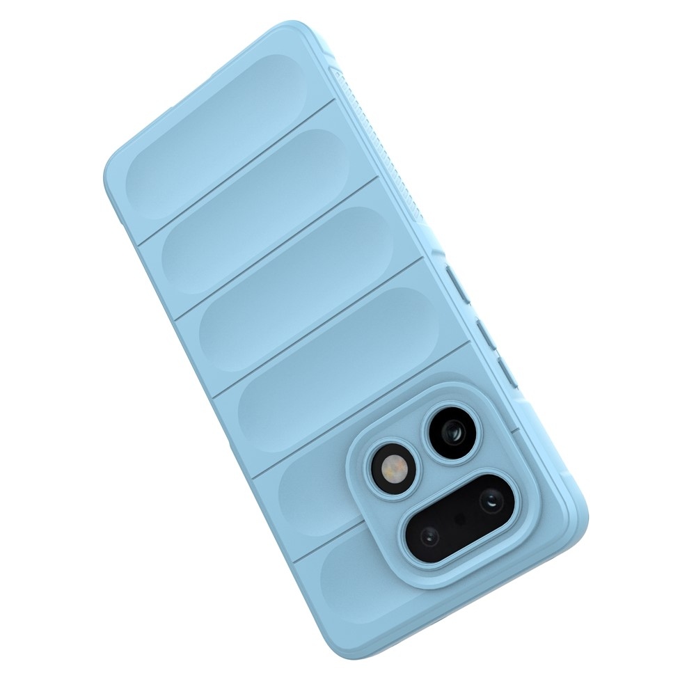 Rugg tartós zselés tok a Realme 16 Pro+ 5G készülékhez - világoskék színben