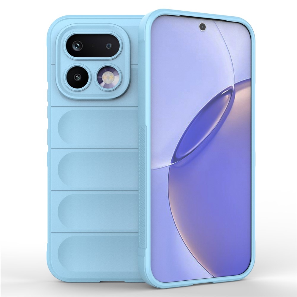 Rugg tartós zselés tok a Realme 16 Pro 5G készülékhez - világoskék színben