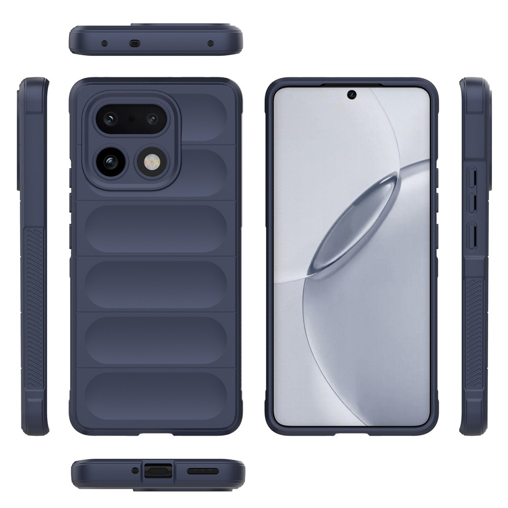 Rugg tartós zselés tok a Realme 16 Pro+ 5G készülékhez - sötétkék