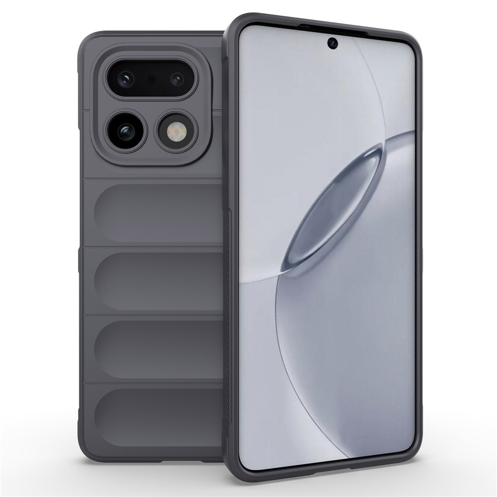 Rugg tartós zselés tok a Realme 16 Pro+ 5G készülékhez - sötétszürke