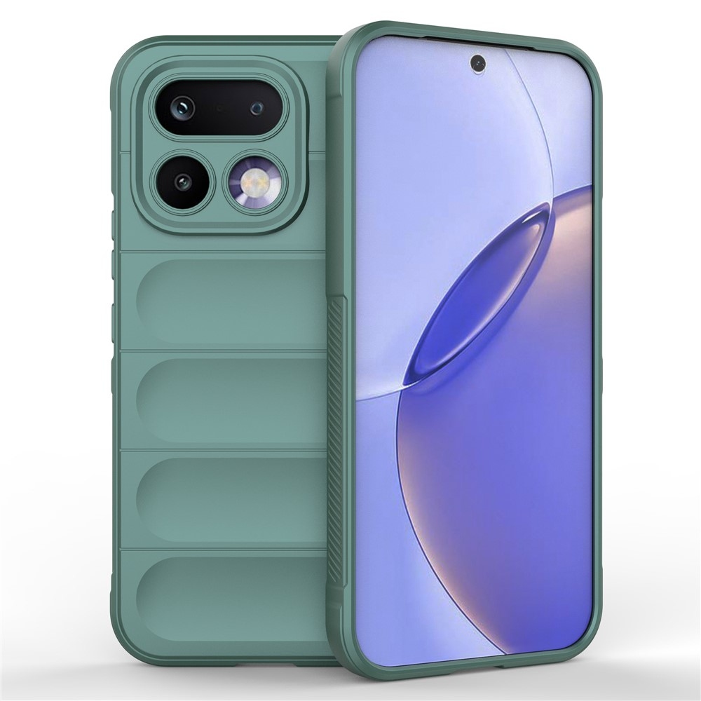 Rugg tartós zselés tok a Realme 16 Pro 5G készülékhez - zöld