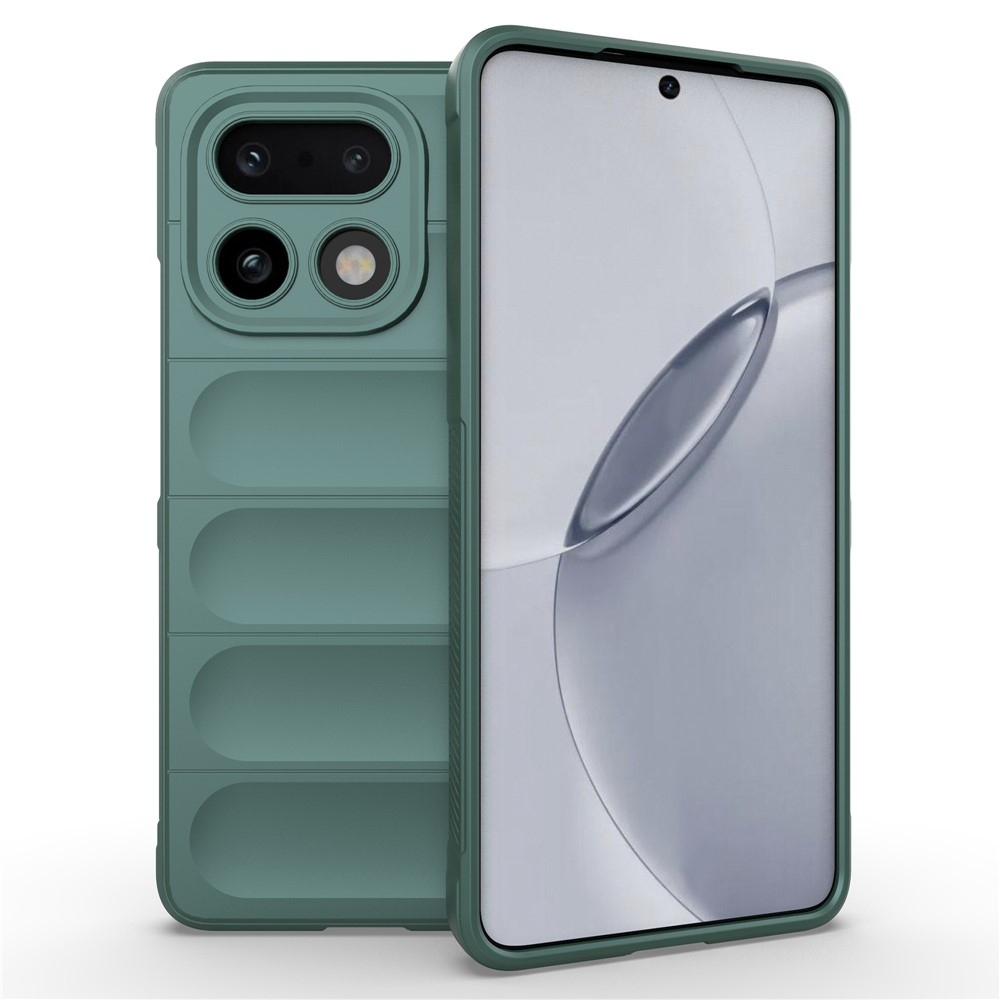 Rugg tartós zselés tok a Realme 16 Pro+ 5G készülékhez - zöld