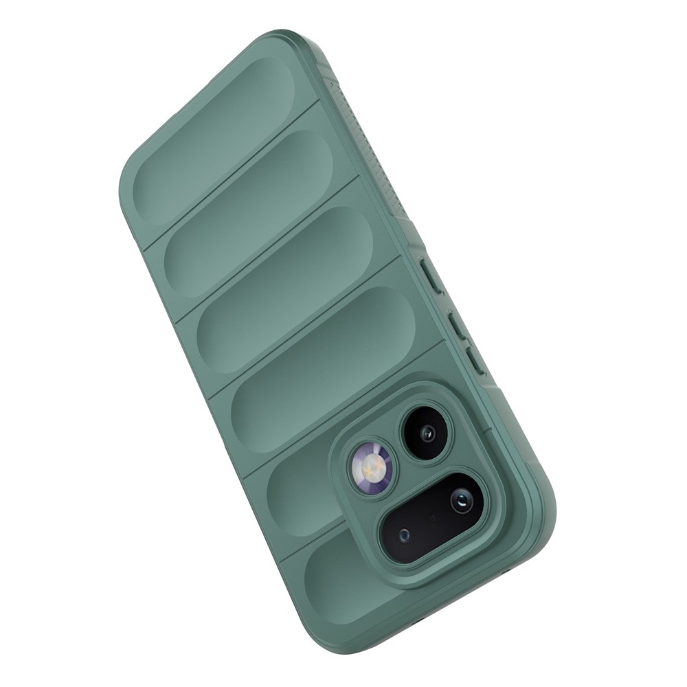 Rugg tartós zselés tok a Realme 16 Pro 5G készülékhez - zöld