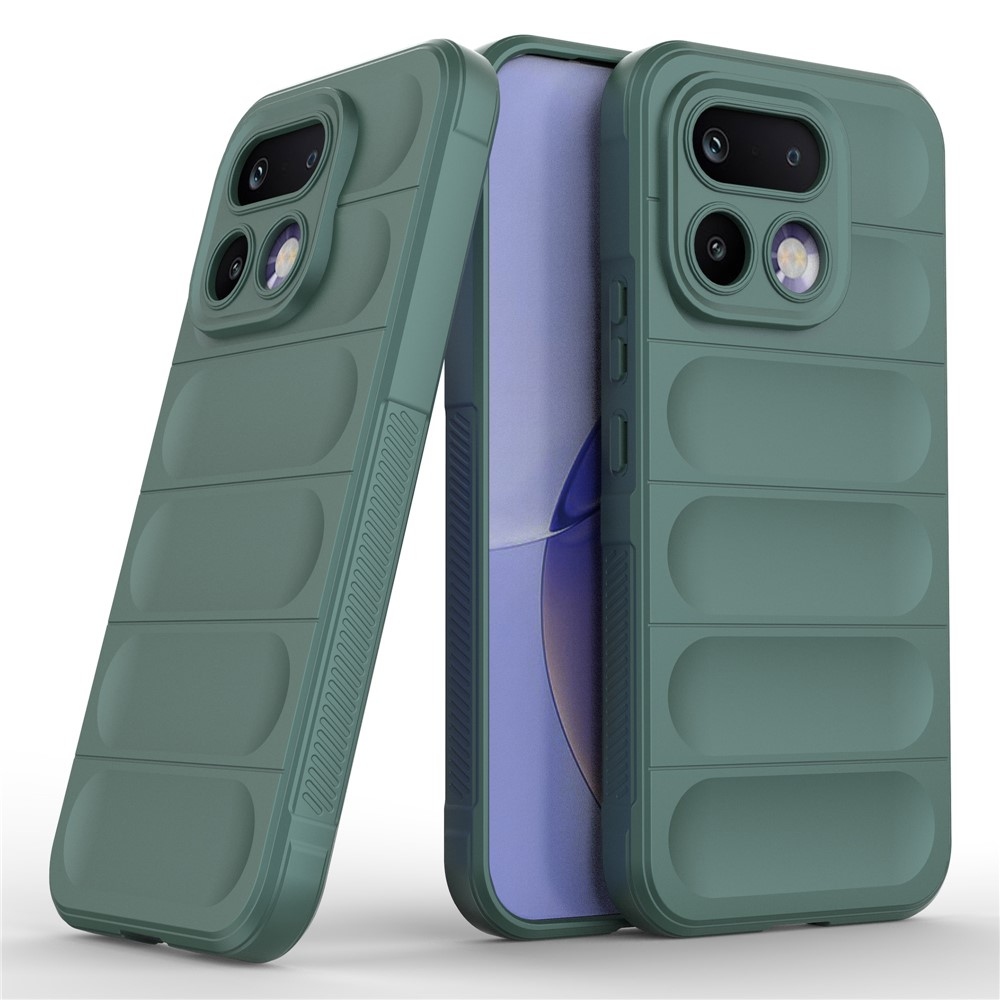 Rugg tartós zselés tok a Realme 16 Pro 5G készülékhez - zöld