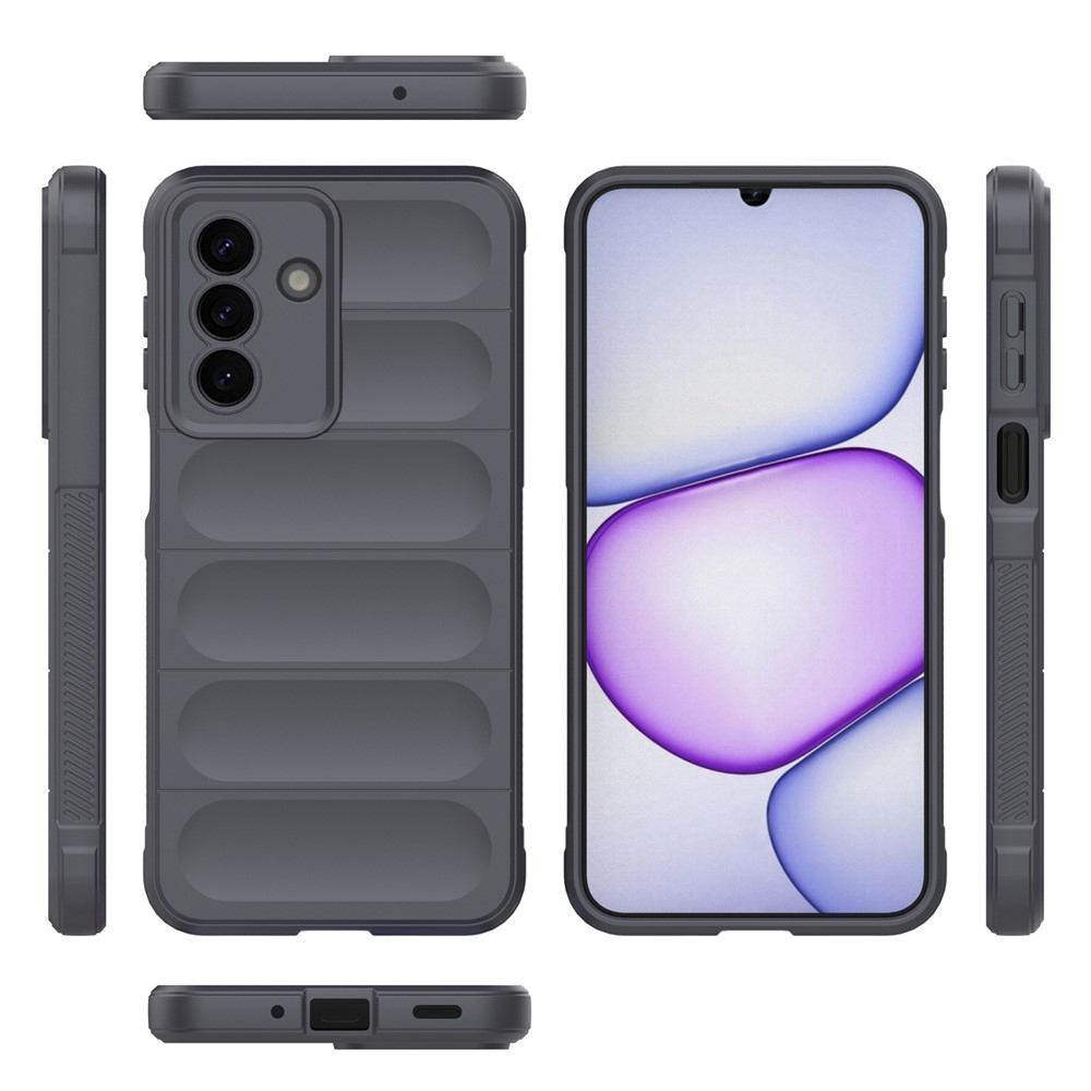 Rugg tartós zselés tok Samsung Galaxy A27 készülékhez - sötétszürke