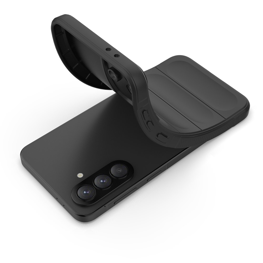 Rugg tartós zselés tok Samsung Galaxy A37 5G - sötétszürke