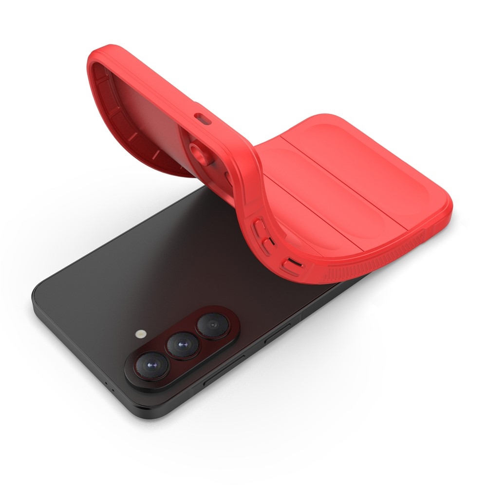 Rugg tartós zselés tok Samsung Galaxy A57 5G - piros