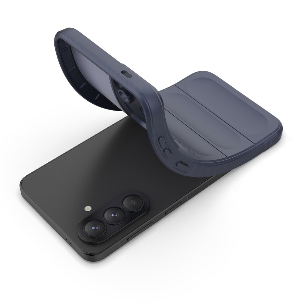 Rugg tartós zselés tok Samsung Galaxy A57 5G - sötétkék