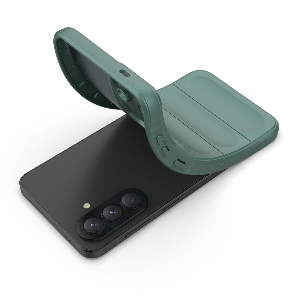 Rugg tartós zselés tok Samsung Galaxy A57 5G - zöld