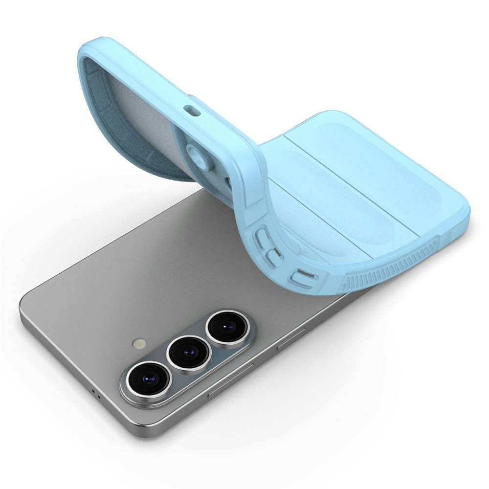 Rugg tartós zselés tok Samsung Galaxy S26/S26 Pro készülékhez - világoskék színben