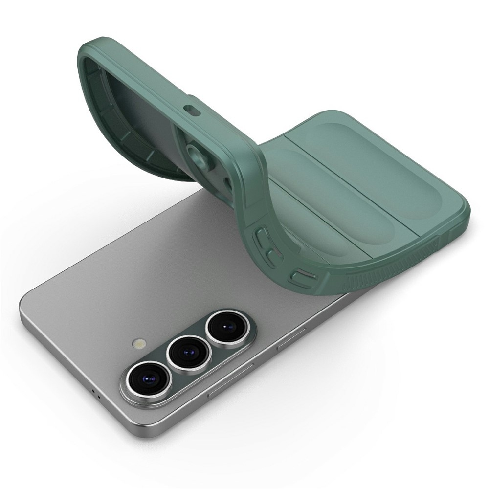 Rugg tartós zselés tok Samsung Galaxy S26/S26 Pro készülékhez - zöld