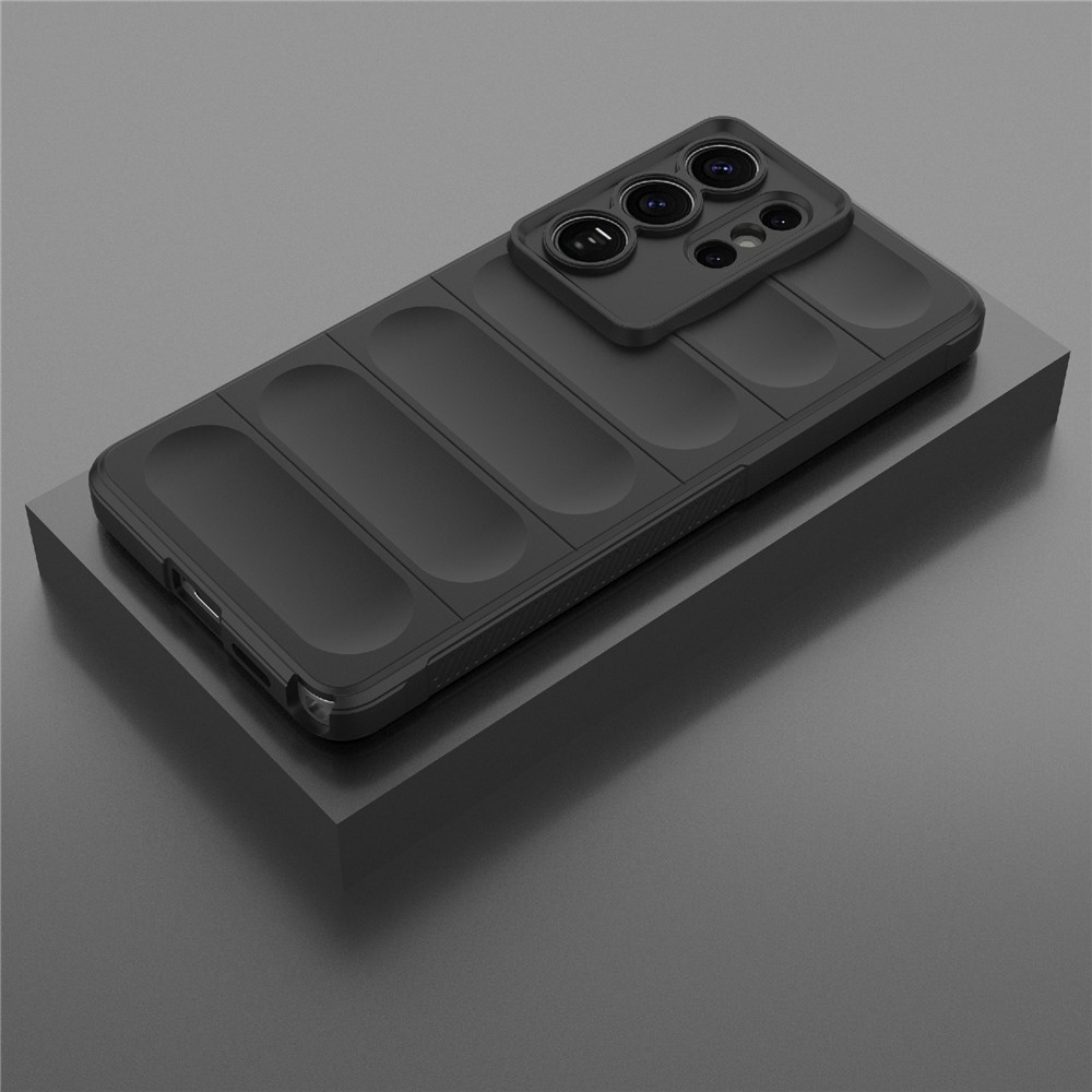 Rugg tartós zselés tok Samsung Galaxy S26 Ultra készülékhez - fekete