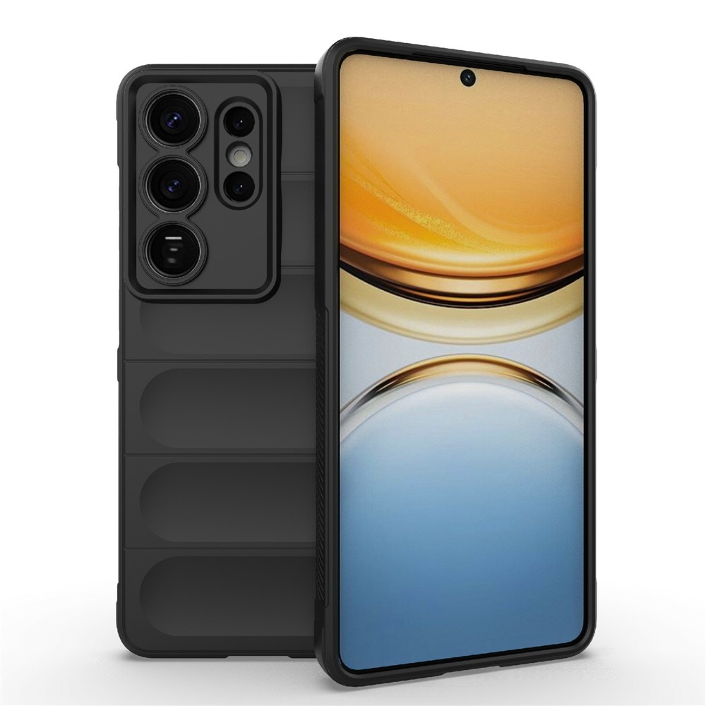 Rugg tartós zselés tok Samsung Galaxy S26 Ultra készülékhez - fekete