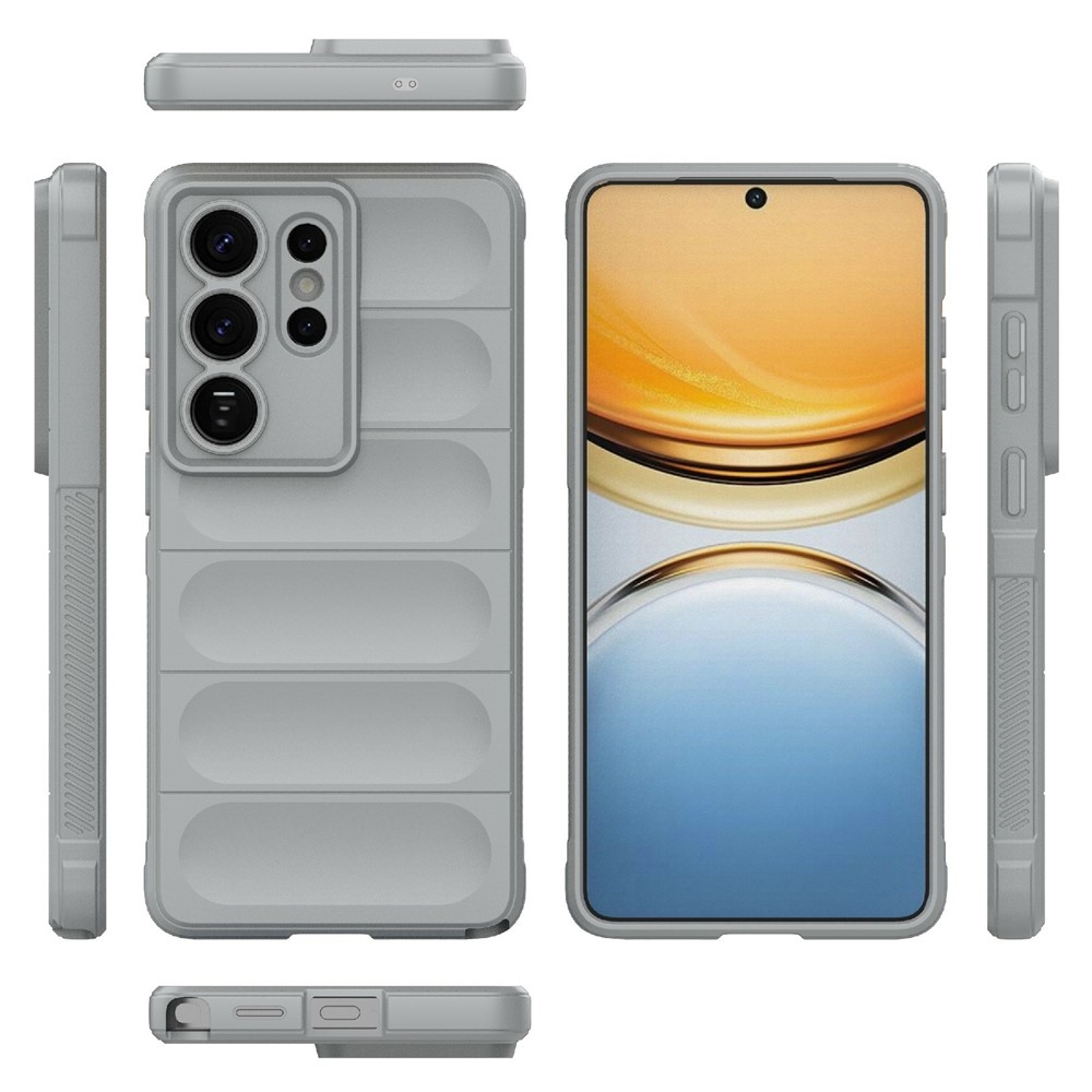 Rugg tartós zselés tok Samsung Galaxy S26 Ultra készülékhez - világosszürke