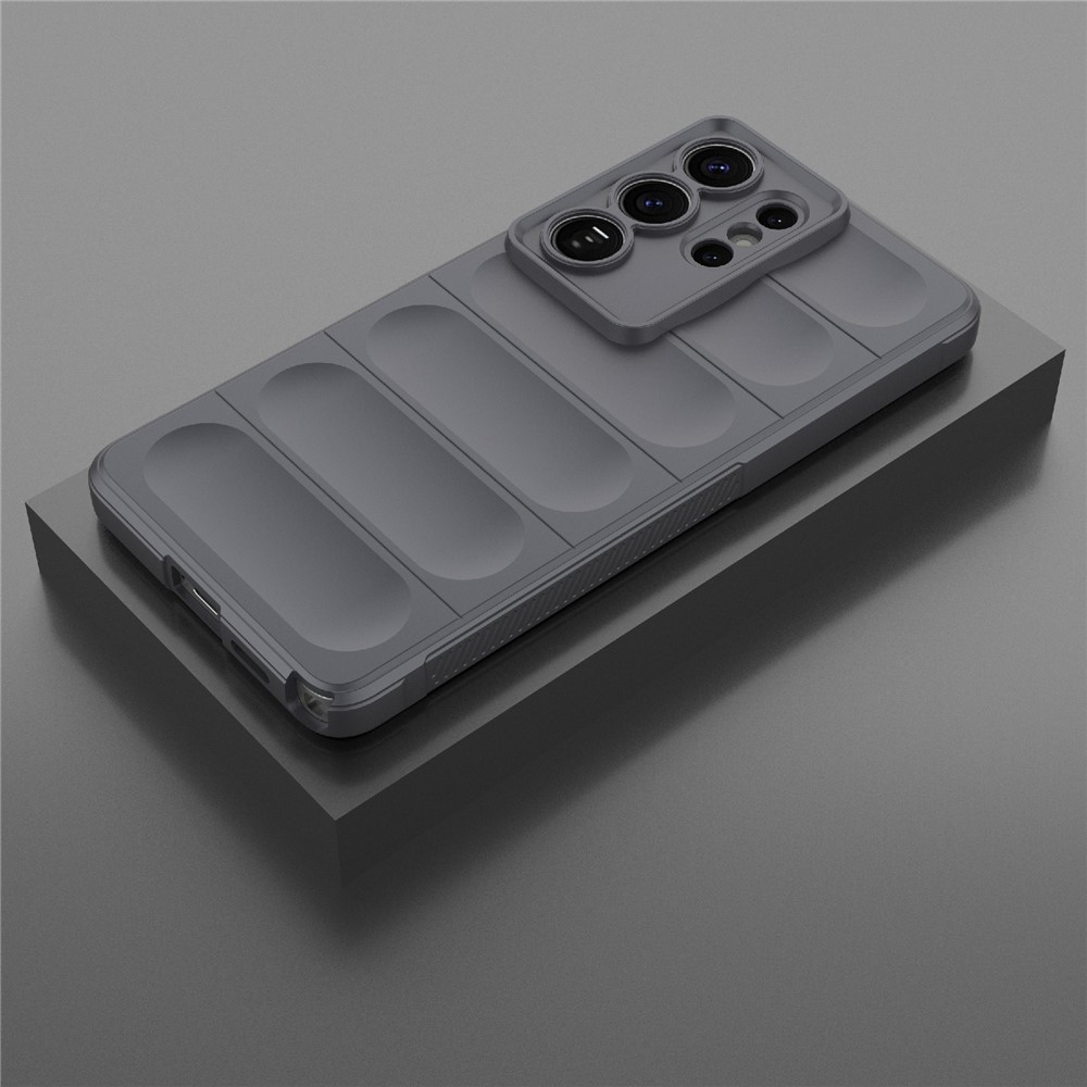 Rugg tartós zselés tok Samsung Galaxy S26 Ultra készülékhez - sötétszürke