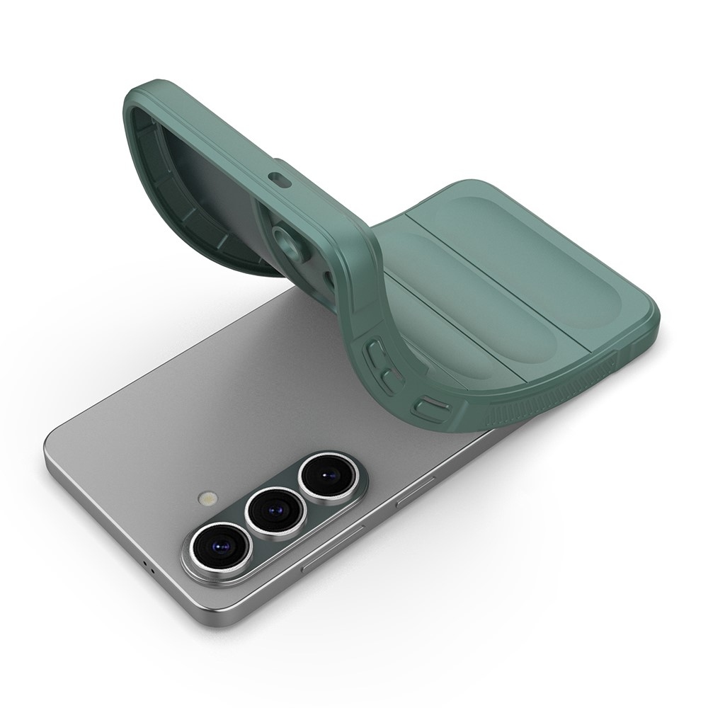 Rugg tartós zselés tok Samsung Galaxy S26+ készülékhez - zöld