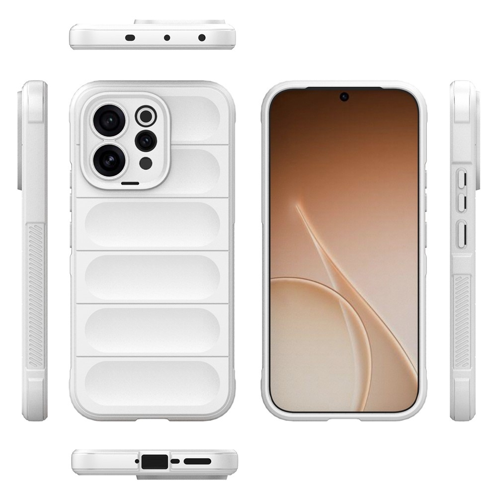 Rugg tartós zselés tok a Vivo V70 5G készülékhez - fehér