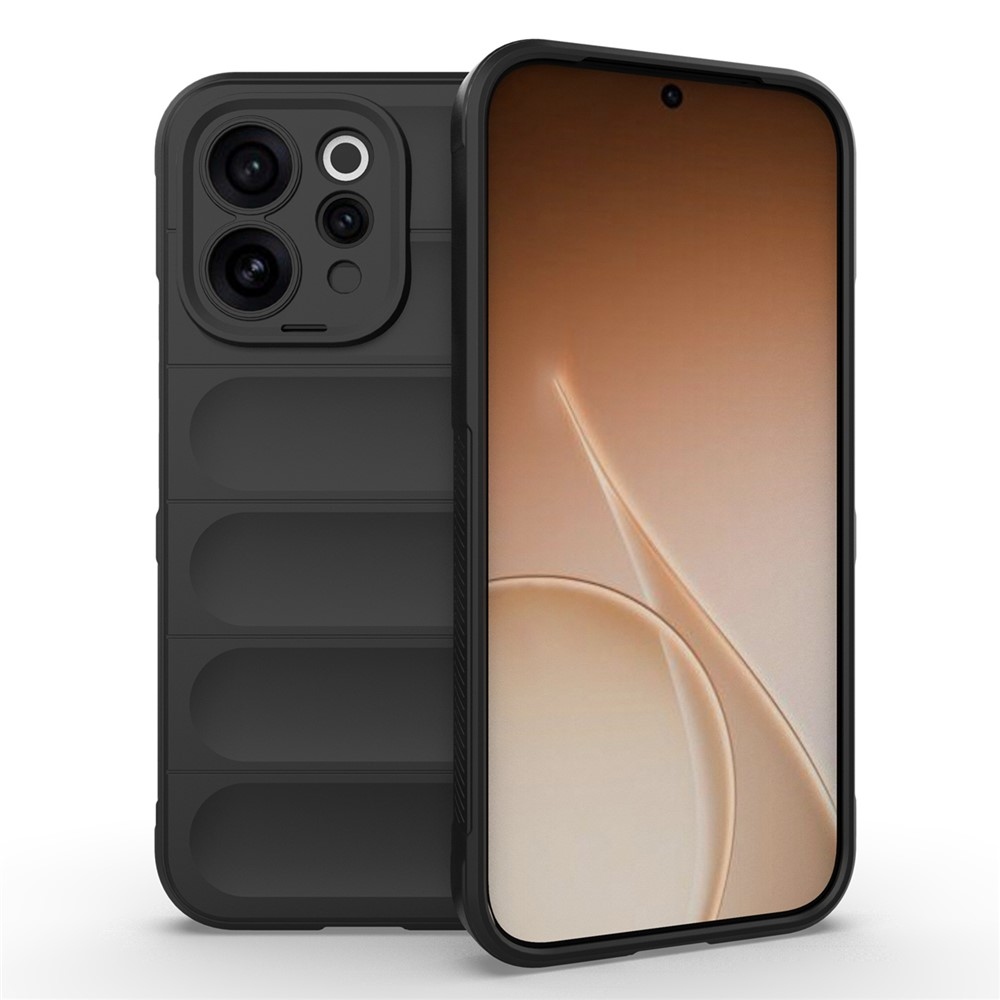 Rugg tartós zselés tok a Vivo V70 5G készülékhez - fekete
