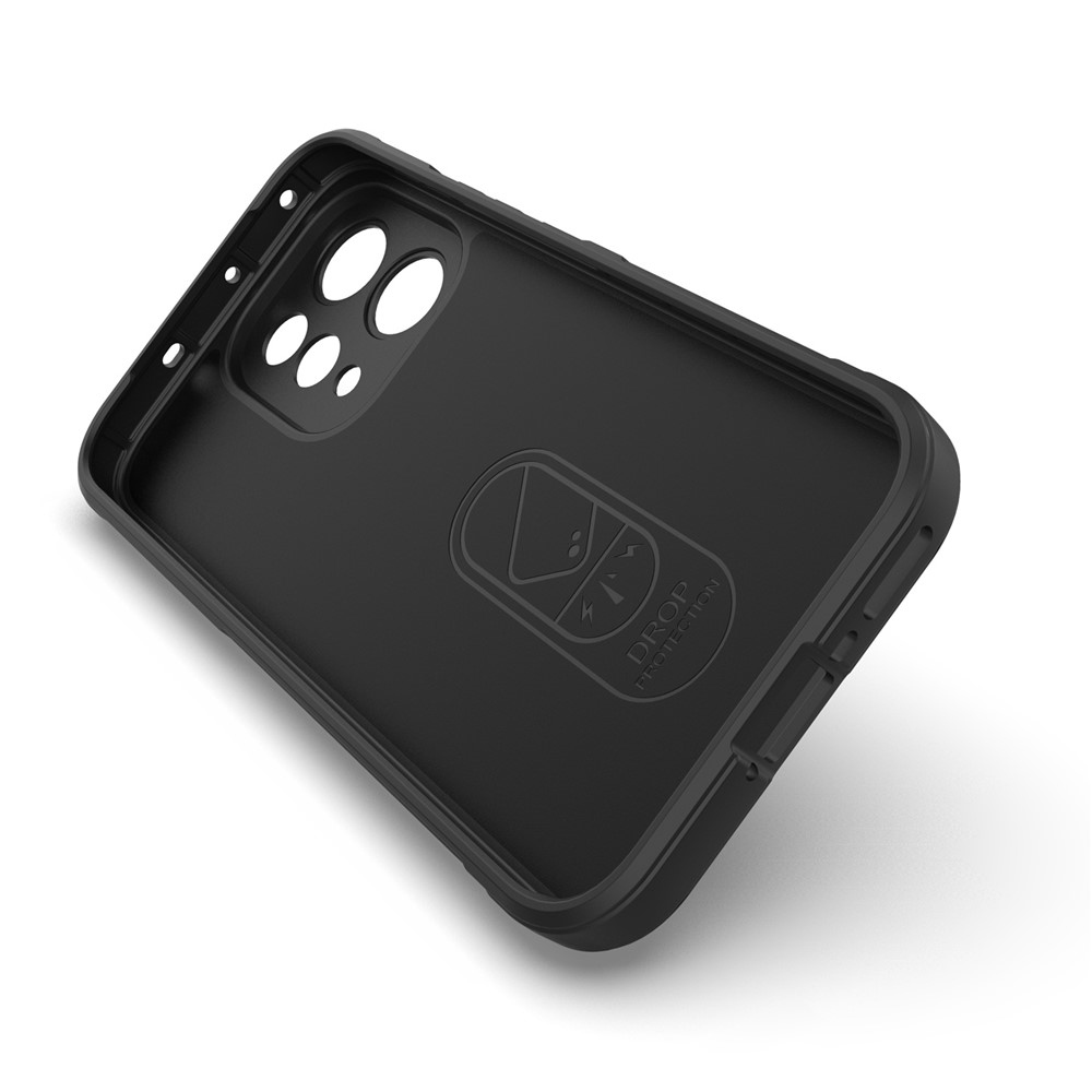 Rugg tartós zselés tok a Vivo V70 5G készülékhez - fekete
