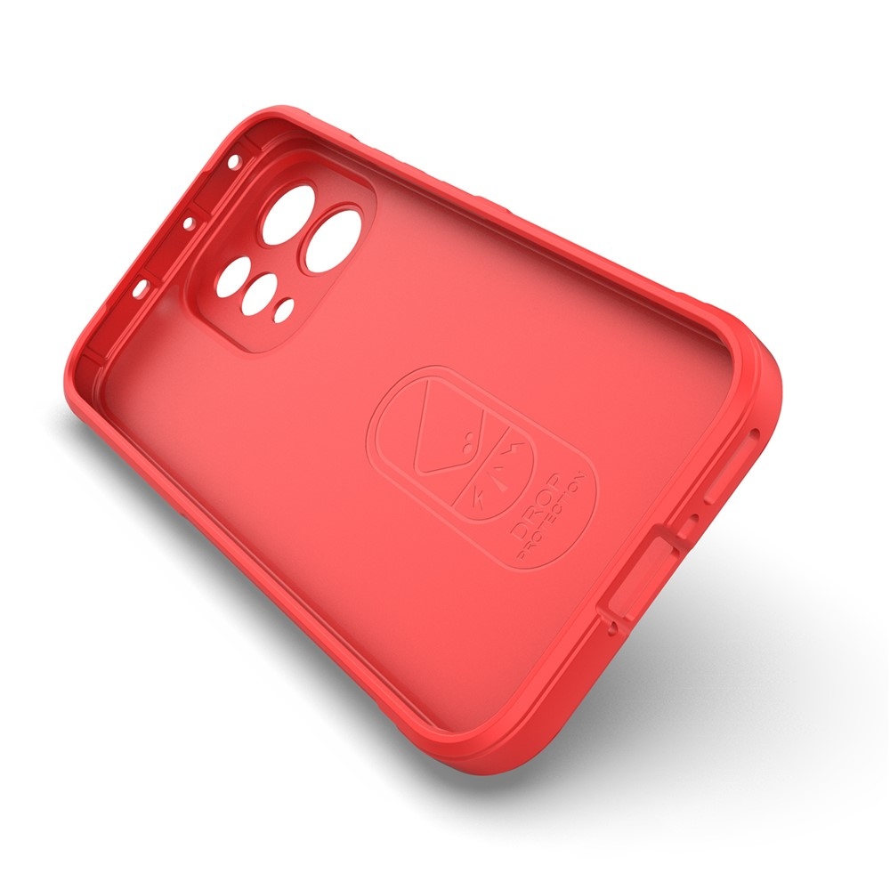 Rugg tartós zselés tok a Vivo V70 5G készülékhez - piros