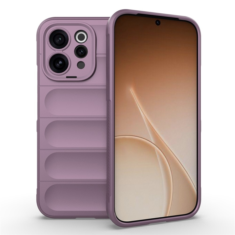 Rugg tartós zselés tok a Vivo V70 5G készülékhez - világos lila