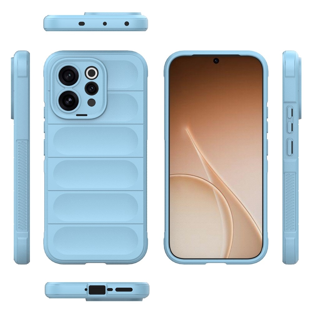 Rugg tartós zselés tok a Vivo V70 5G készülékhez - világoskék színben